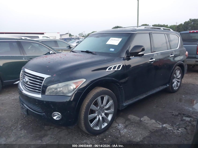 2012 Infiniti Qx56 VIN: JN8AZ2NF0C9516835 Lot: 39650449