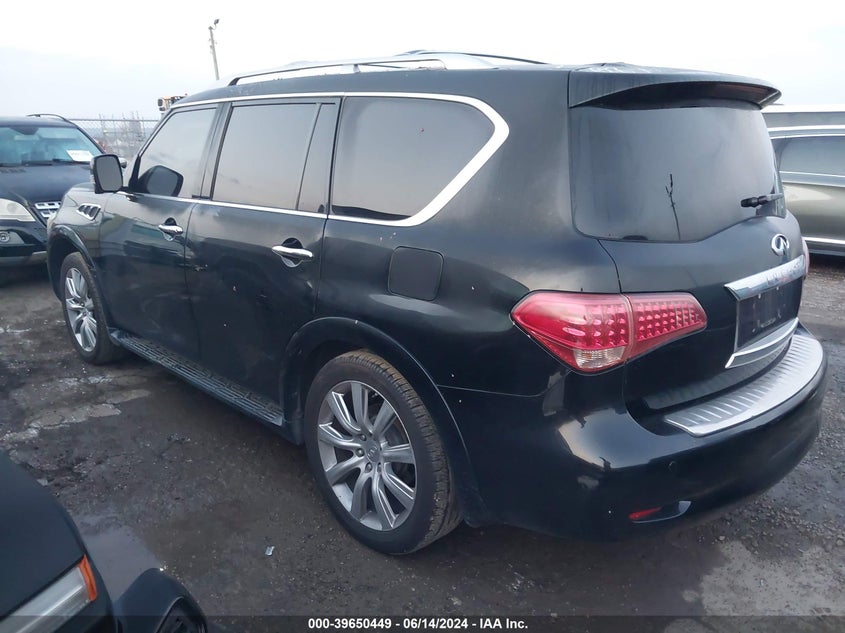 2012 Infiniti Qx56 VIN: JN8AZ2NF0C9516835 Lot: 39650449