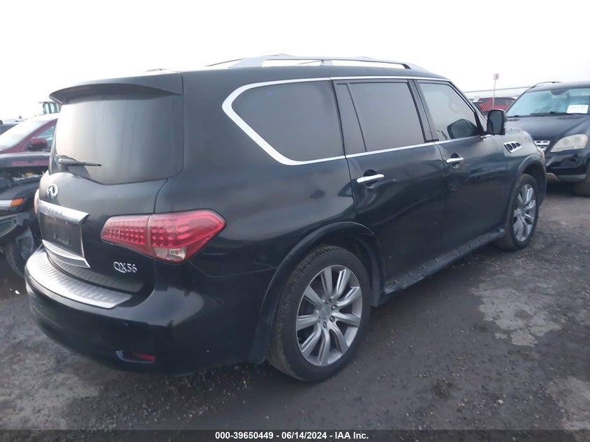 2012 Infiniti Qx56 VIN: JN8AZ2NF0C9516835 Lot: 39650449