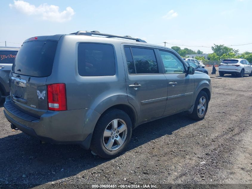 2009 Honda Pilot Ex-L VIN: 5FNYF48629B018340 Lot: 39650451