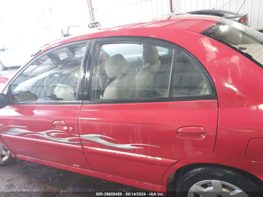 2002 Kia Rio VIN: KNADC123726088144 Lot: 39650459