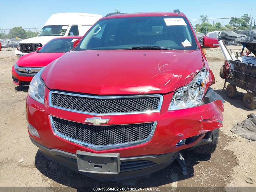 2012 Chevrolet Traverse 1Lt VIN: 1GNKRGED5CJ187986 Lot: 39650462
