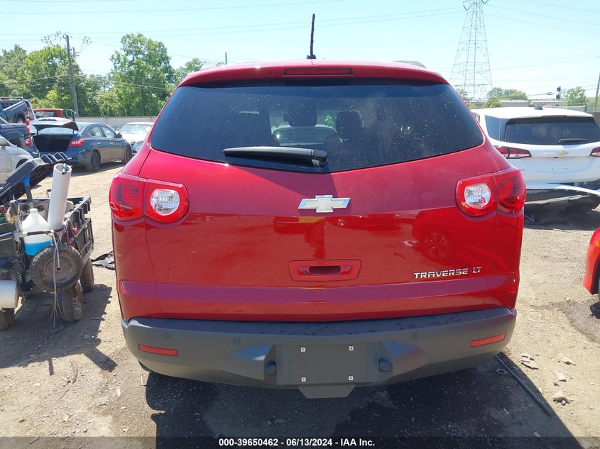 2012 Chevrolet Traverse 1Lt VIN: 1GNKRGED5CJ187986 Lot: 39650462