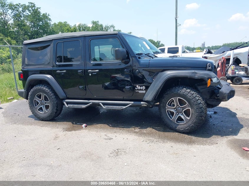 2018 JEEP WRANGLER UNLIMITED SPORT S 4X4 - 1C4HJXDG0JW121349