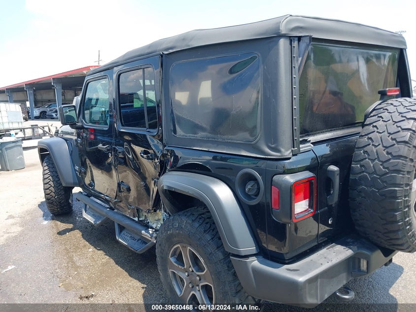 2018 JEEP WRANGLER UNLIMITED SPORT S 4X4 - 1C4HJXDG0JW121349