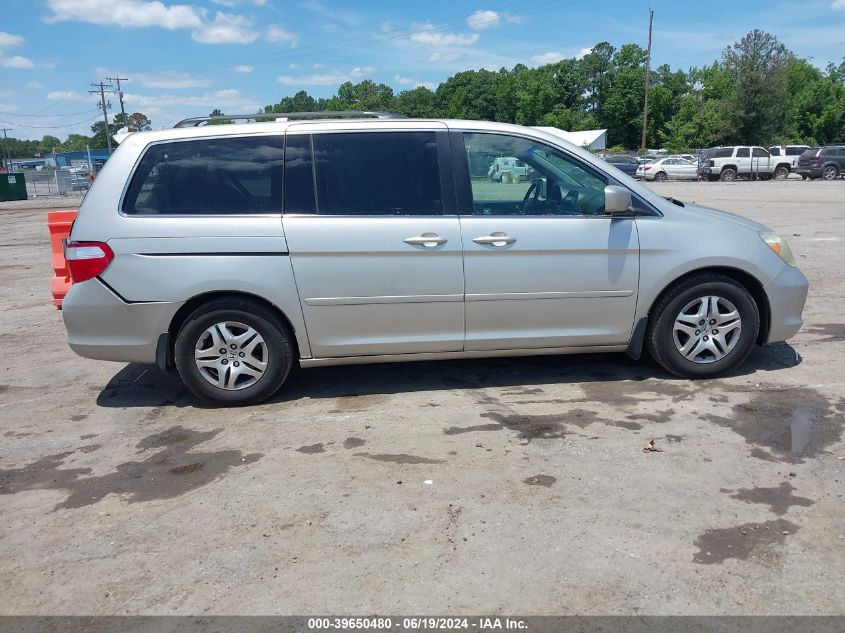 2007 Honda Odyssey Ex-L VIN: 5FNRL38657B040319 Lot: 39650480