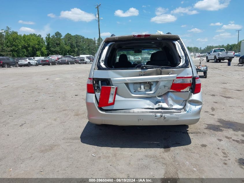 2007 Honda Odyssey Ex-L VIN: 5FNRL38657B040319 Lot: 39650480