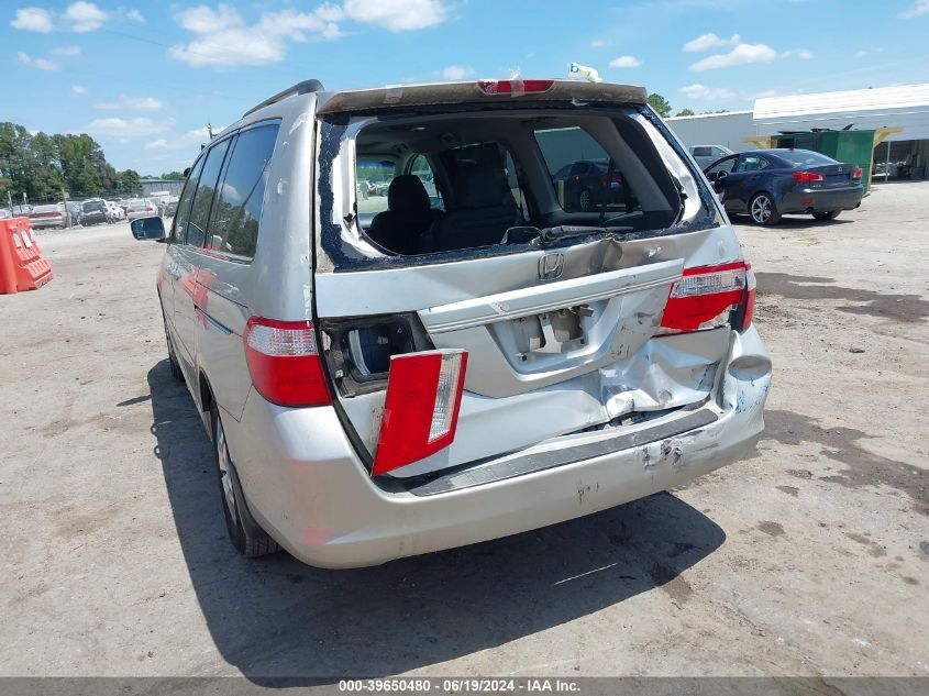 2007 Honda Odyssey Ex-L VIN: 5FNRL38657B040319 Lot: 39650480