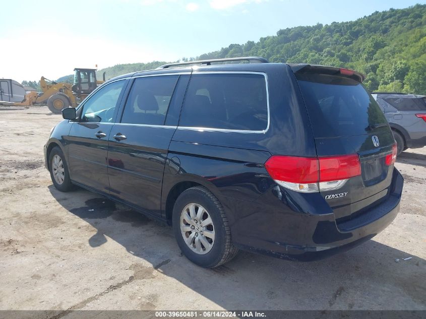 2008 Honda Odyssey Ex-L VIN: 5FNRL38738B050292 Lot: 39650481