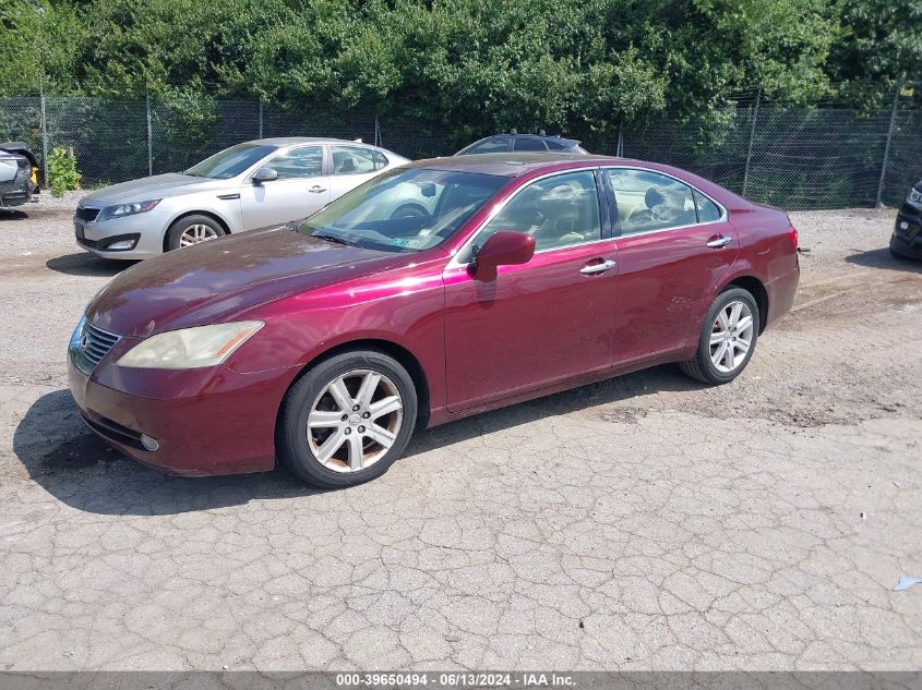 2007 Lexus Es 350 VIN: JTHBJ46G072126454 Lot: 39650494