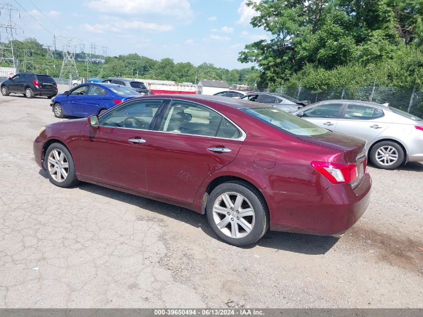 2007 Lexus Es 350 VIN: JTHBJ46G072126454 Lot: 39650494