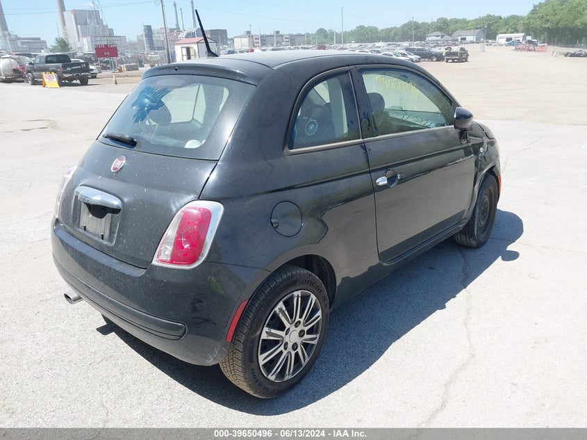 2015 Fiat 500 Pop VIN: 3C3CFFAR6FT753463 Lot: 39650496
