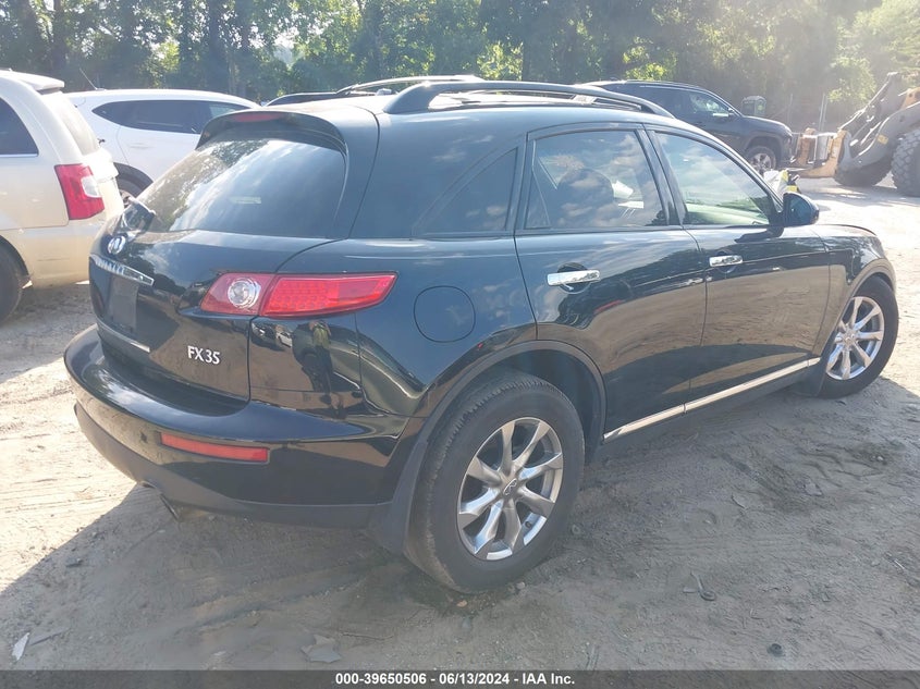 2008 Infiniti Fx35 VIN: JNRAS08U78X104056 Lot: 39650506