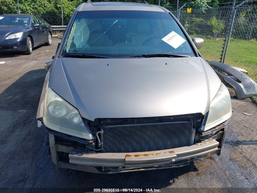 2007 Honda Odyssey Ex-L VIN: 5FNRL38757B086967 Lot: 39650510