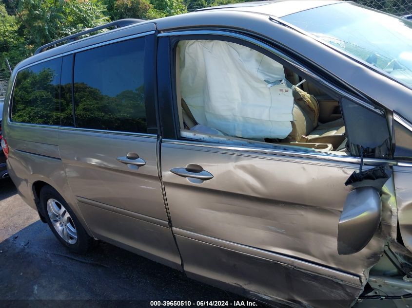 2007 Honda Odyssey Ex-L VIN: 5FNRL38757B086967 Lot: 39650510