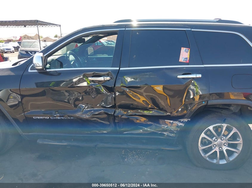 2015 Jeep Grand Cherokee Limited VIN: 1C4RJEBG0FC634945 Lot: 39650512