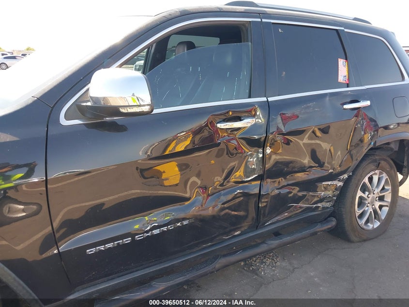 2015 Jeep Grand Cherokee Limited VIN: 1C4RJEBG0FC634945 Lot: 39650512
