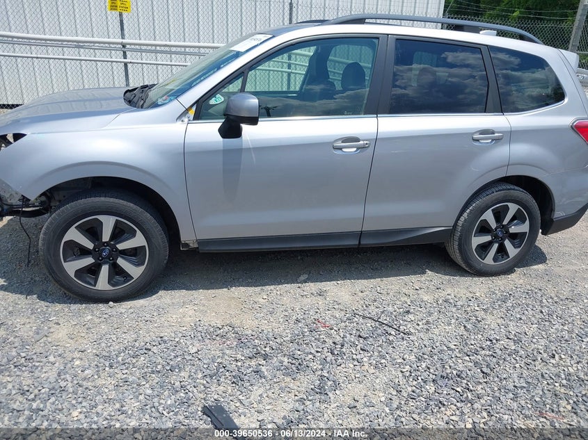 2018 Subaru Forester 2.5I Limited VIN: JF2SJARC7JH528938 Lot: 39650536