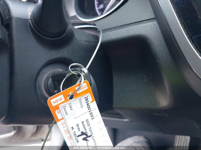 2020 TOYOTA CAMRY SE - 4T1G11AK8LU861372