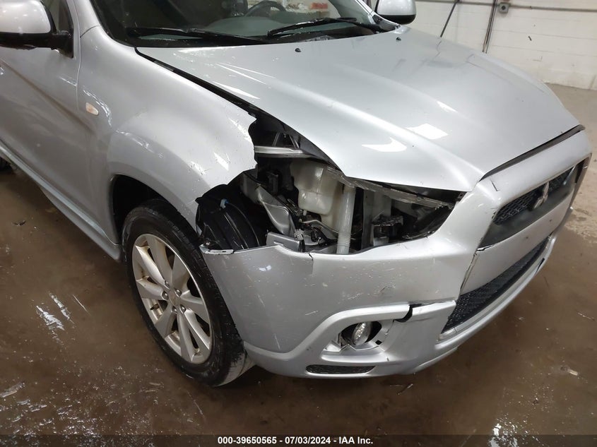 2012 Mitsubishi Outlander Sport Se VIN: JA4AR4AU4CZ007756 Lot: 39650565