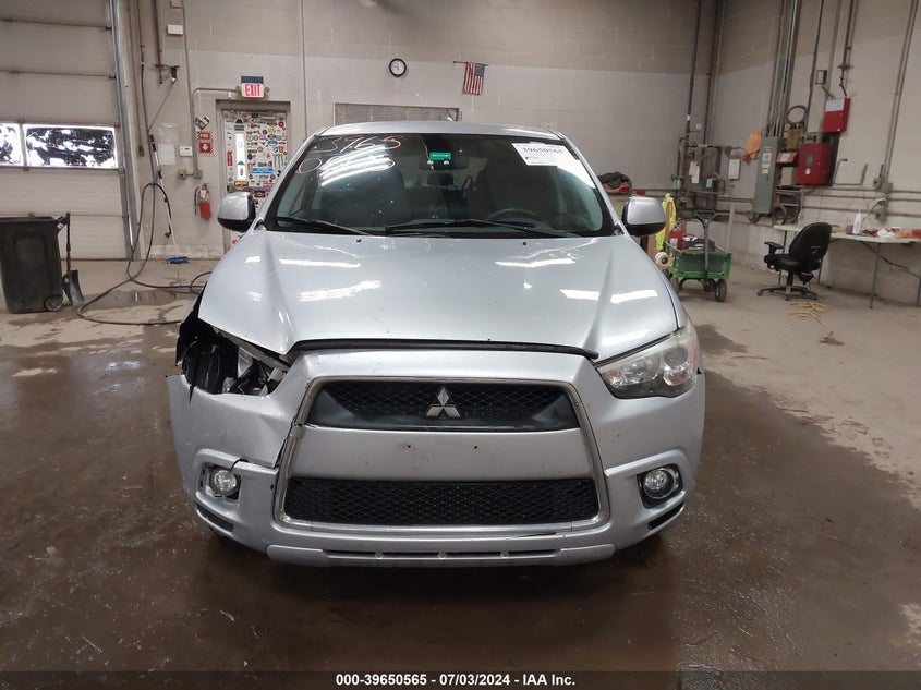 2012 Mitsubishi Outlander Sport Se VIN: JA4AR4AU4CZ007756 Lot: 39650565