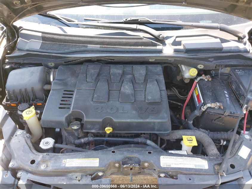 2010 Chrysler Town & Country Limited VIN: 2A4RR6DX2AR421548 Lot: 39650568