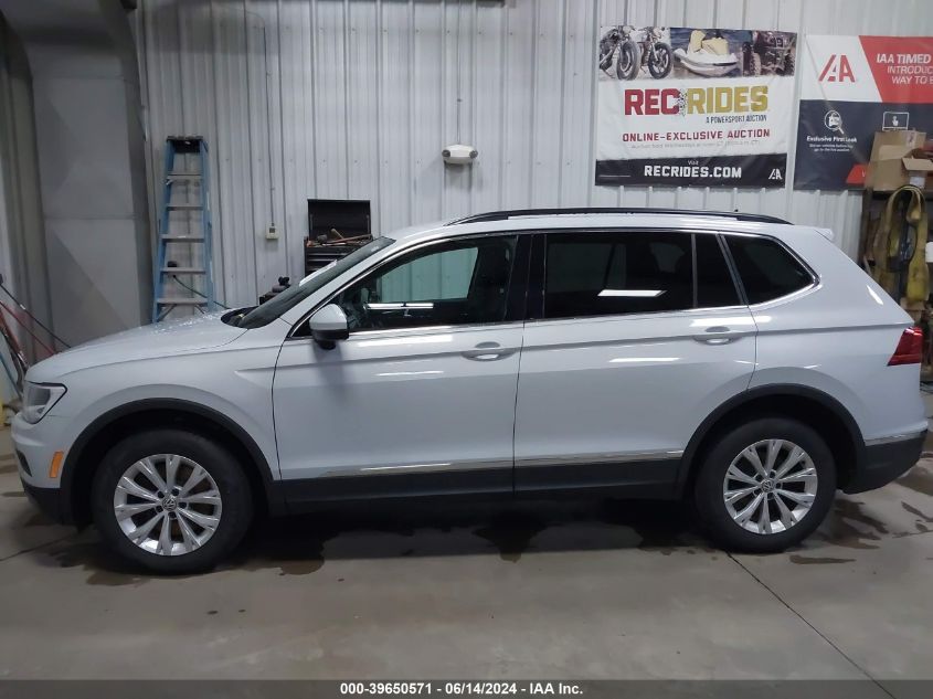 2018 Volkswagen Tiguan 2.0T Se/2.0T Sel VIN: 3VV3B7AX8JM078649 Lot: 39650571