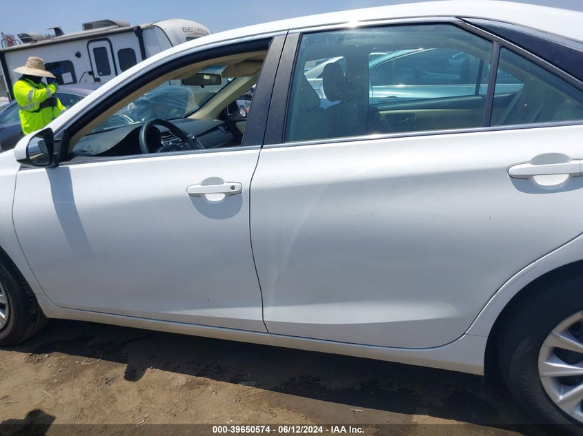 2016 Toyota Camry Le VIN: 4T4BF1FK2GR557017 Lot: 39650574