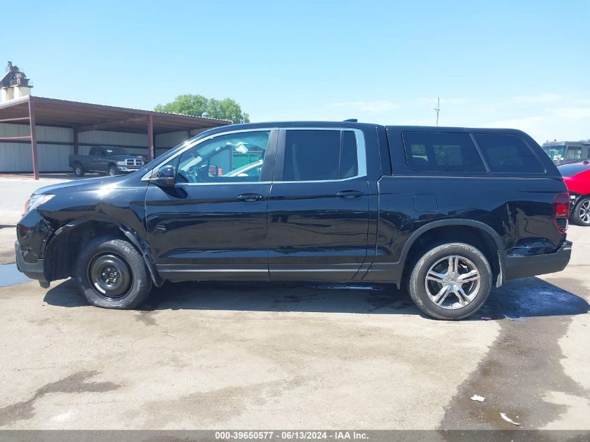 2017 Honda Ridgeline Rtl-T VIN: 5FPYK3F69HB037501 Lot: 39650577