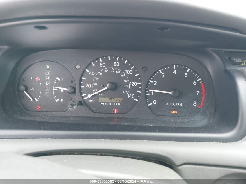 2000 Toyota Camry Le VIN: 4T1BG22K3YU696920 Lot: 39650585