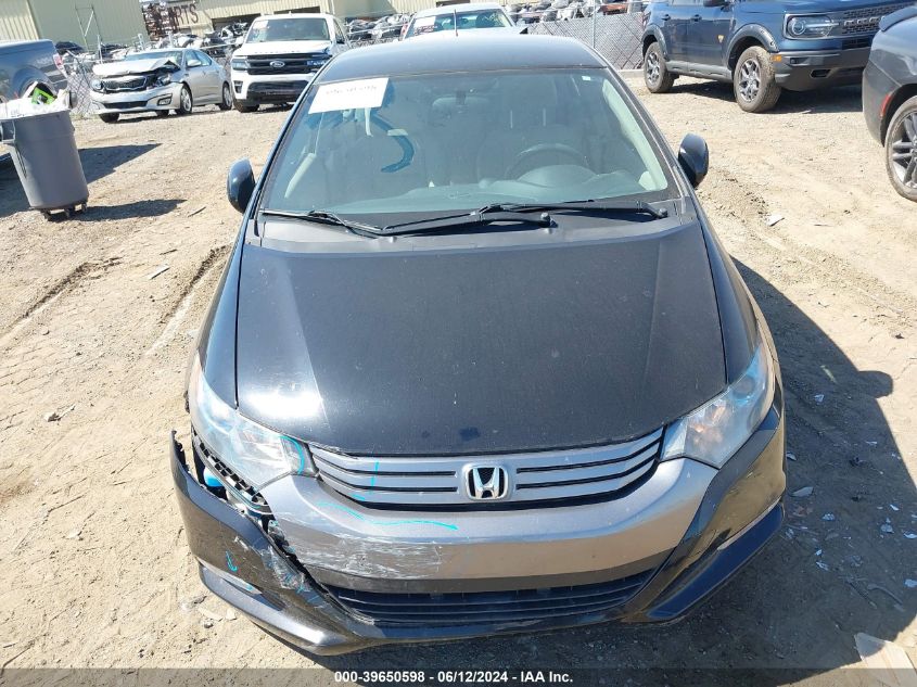 2010 Honda Insight Lx VIN: JHMZE2H58AS022269 Lot: 39650598