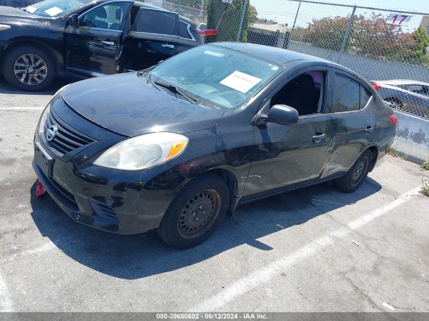 2014 Nissan Versa 1.6 S+ VIN: 3N1CN7AP8EL864469 Lot: 39650602