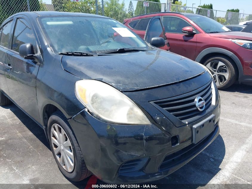 2014 Nissan Versa 1.6 S+ VIN: 3N1CN7AP8EL864469 Lot: 39650602