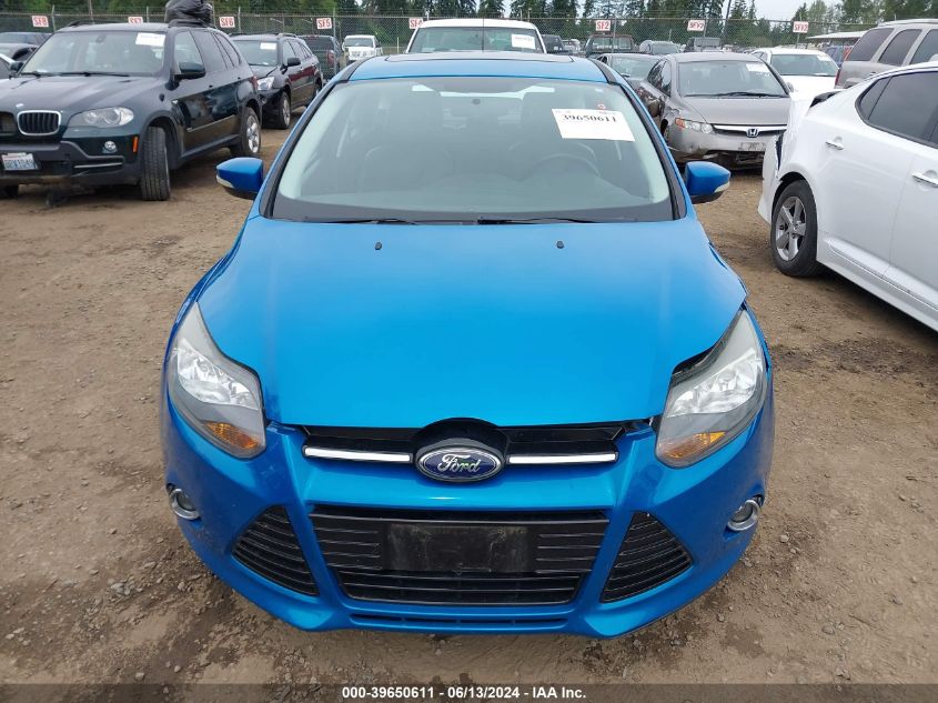 2014 Ford Focus Titanium VIN: 1FADP3N21EL143401 Lot: 39650611