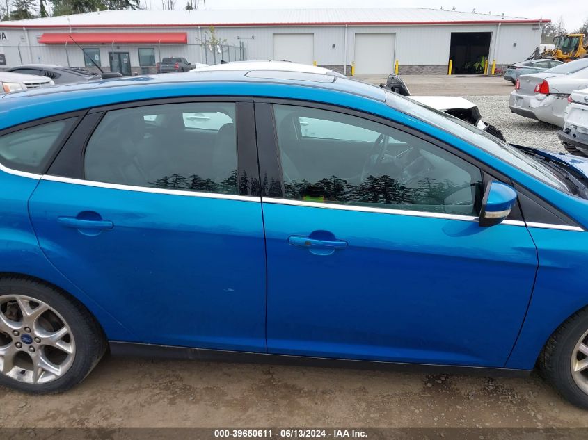 2014 Ford Focus Titanium VIN: 1FADP3N21EL143401 Lot: 39650611