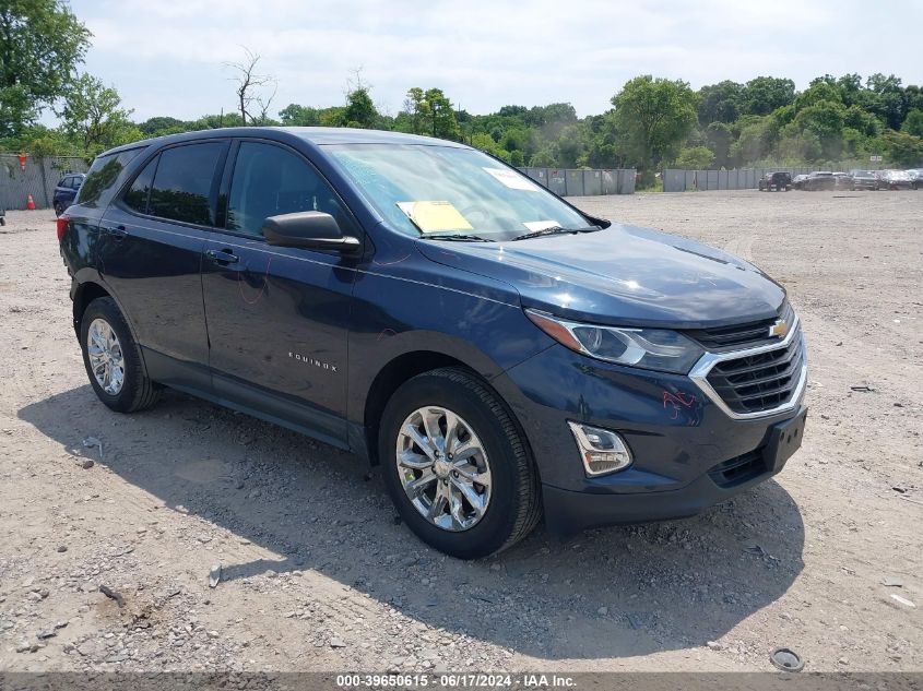 2019 Chevrolet Equinox Ls VIN: 3GNAXHEV9KL256945 Lot: 39650615