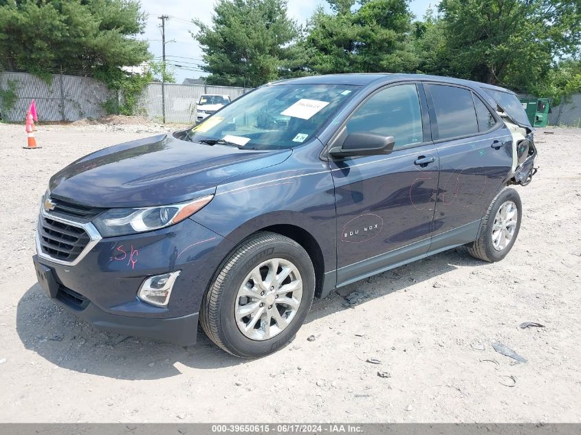 2019 Chevrolet Equinox Ls VIN: 3GNAXHEV9KL256945 Lot: 39650615