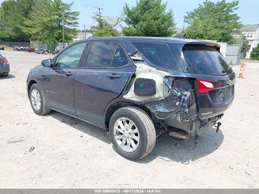 2019 Chevrolet Equinox Ls VIN: 3GNAXHEV9KL256945 Lot: 39650615