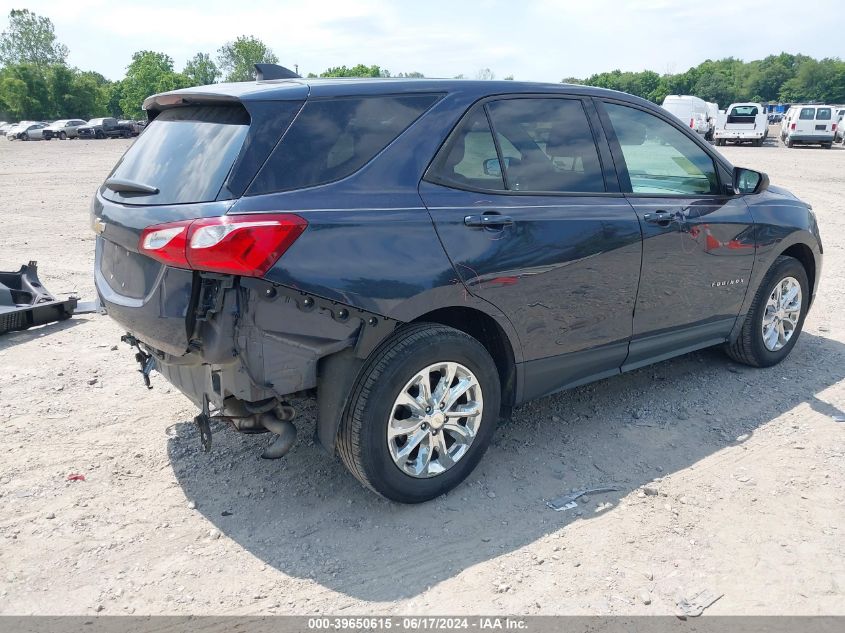 2019 Chevrolet Equinox Ls VIN: 3GNAXHEV9KL256945 Lot: 39650615