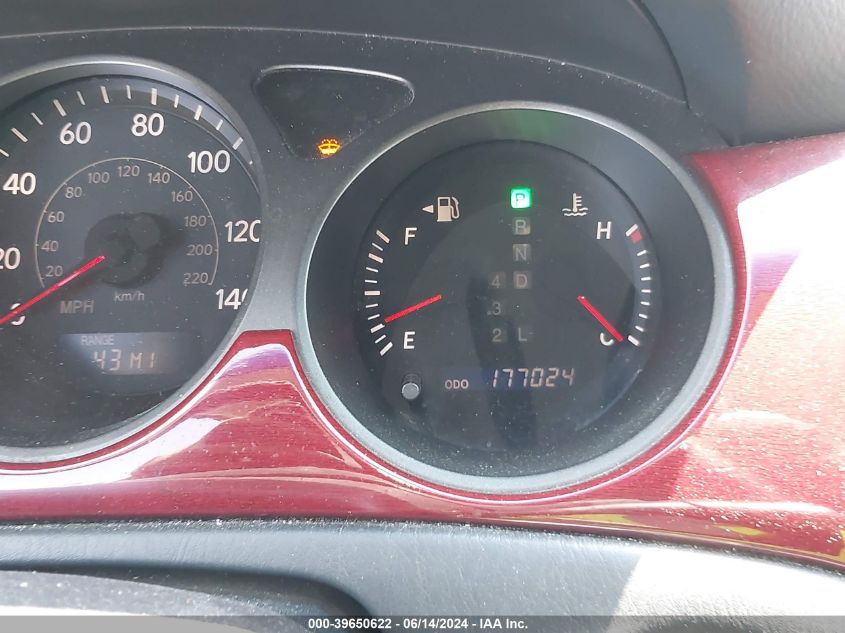 2004 Lexus Es 330 VIN: JTHBA30GX45022003 Lot: 39650622