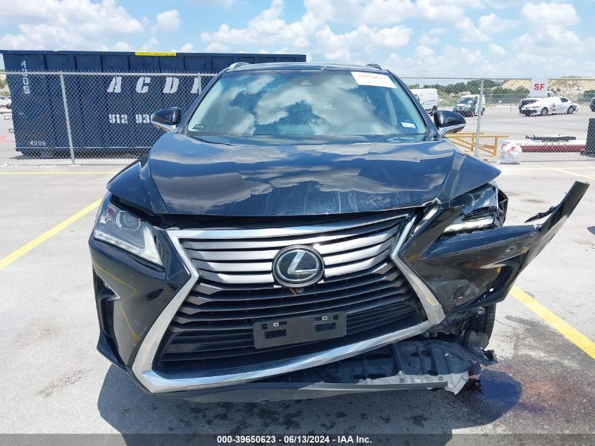 2018 Lexus Rx 350 VIN: 2T2ZZMCA3JC106664 Lot: 39650623