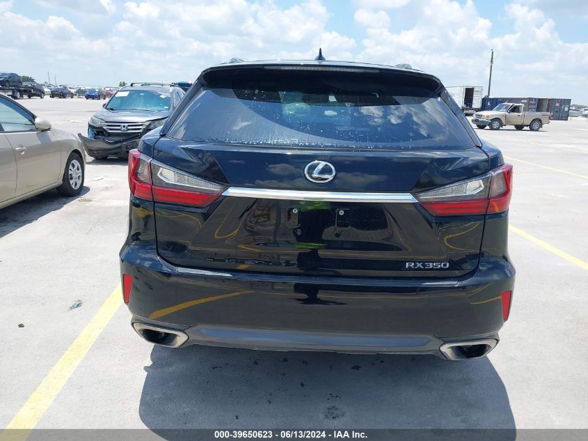 2018 Lexus Rx 350 VIN: 2T2ZZMCA3JC106664 Lot: 39650623