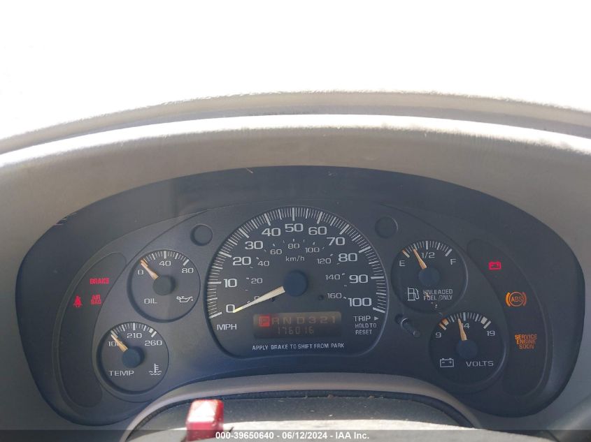 2002 Chevrolet Astro VIN: 1GCDM19X92B142818 Lot: 39650640