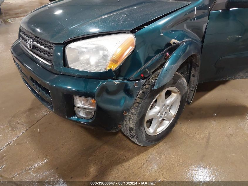 2002 Toyota Rav4 VIN: JTEHH20V726063613 Lot: 39650647