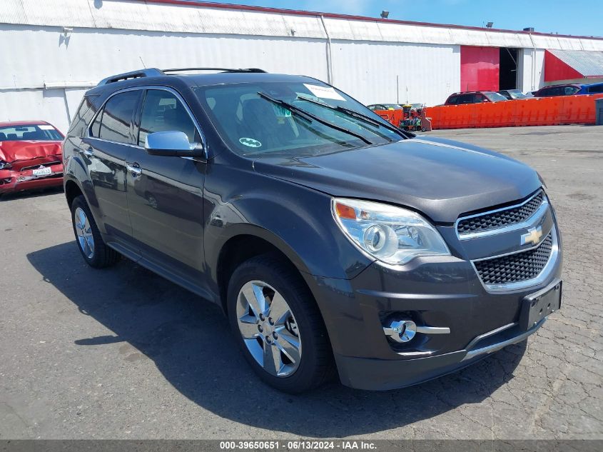 2013 CHEVROLET EQUINOX LTZ - 1GNFLGEK4DZ104200