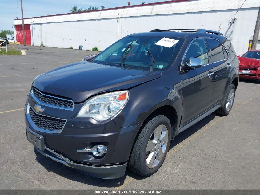 2013 CHEVROLET EQUINOX LTZ - 1GNFLGEK4DZ104200