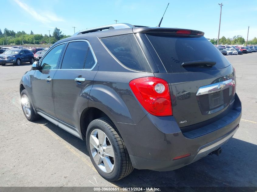 2013 CHEVROLET EQUINOX LTZ - 1GNFLGEK4DZ104200