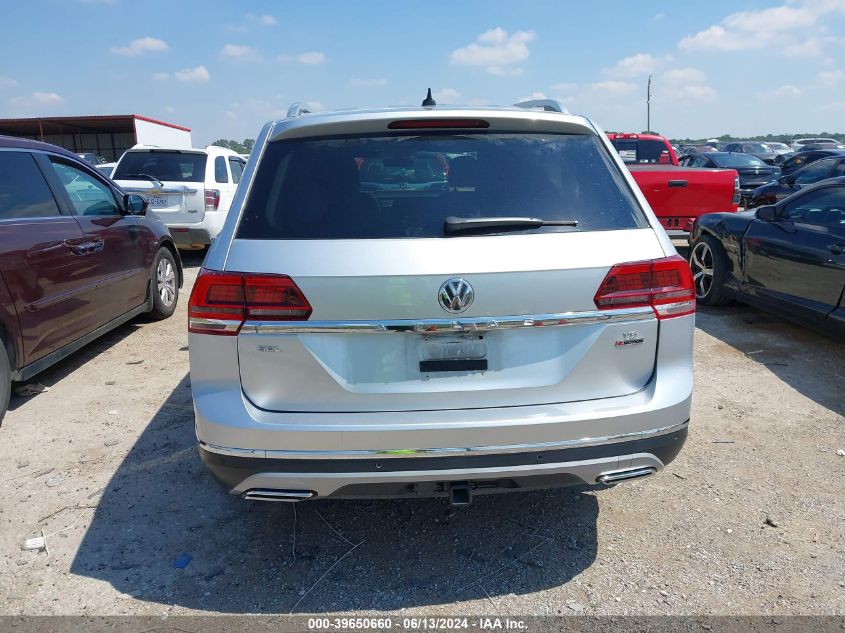 2019 Volkswagen Atlas 3.6L V6 Sel Premium VIN: 1V2NR2CA4KC527812 Lot: 39650660