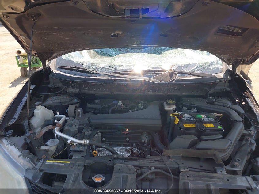 2016 Nissan Rogue Sv VIN: KNMAT2MT3GP596508 Lot: 39650667