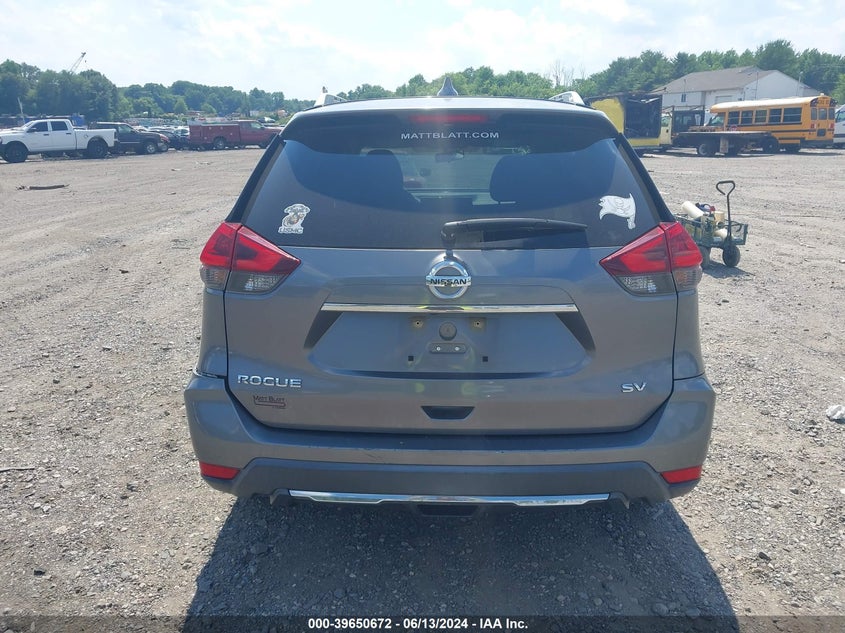 2018 Nissan Rogue Sv VIN: KNMAT2MT4JP509772 Lot: 39650672